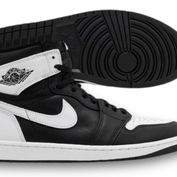 Air Jordan 1 Retro High OG Black White Mens Basketball Shoes DZ5485 010 NEW